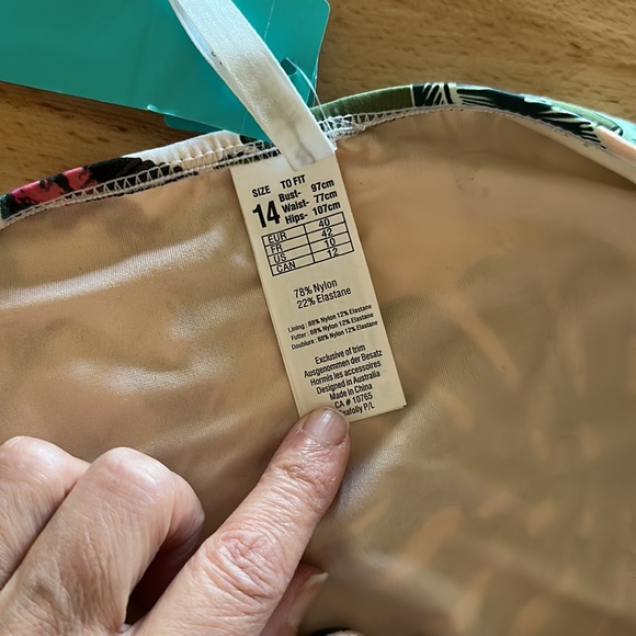 NWT Seafolly Palm Beach Hipster - Picture 5 of 5